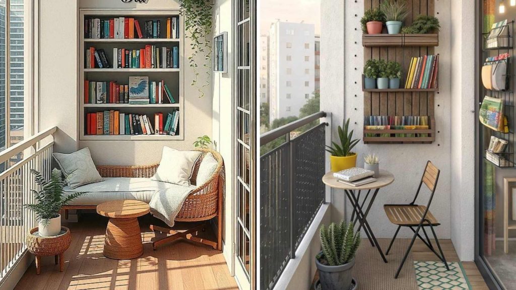 Reading Corner in Balcony
