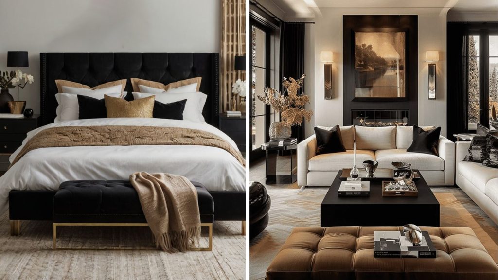 Black Wall Color Combination