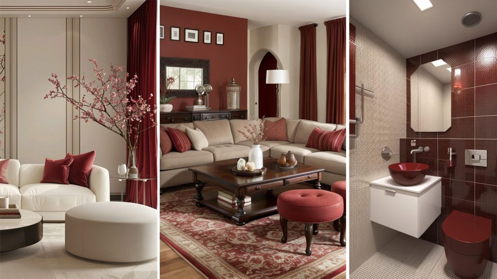 Red Wall Color Combination