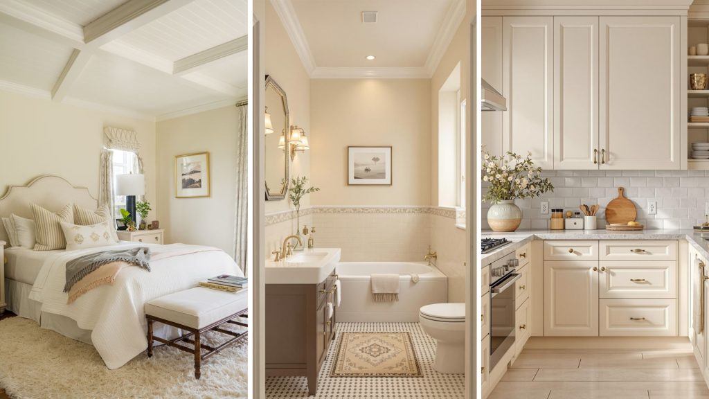 Oatmeal Color Combination for Walls