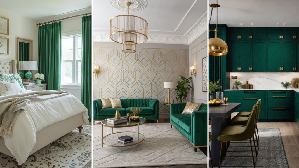 Emerald Color Combinations for Walls