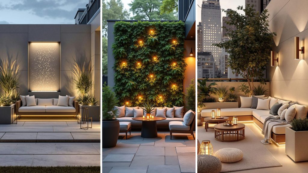Integrated Outdoor Living Room Designs