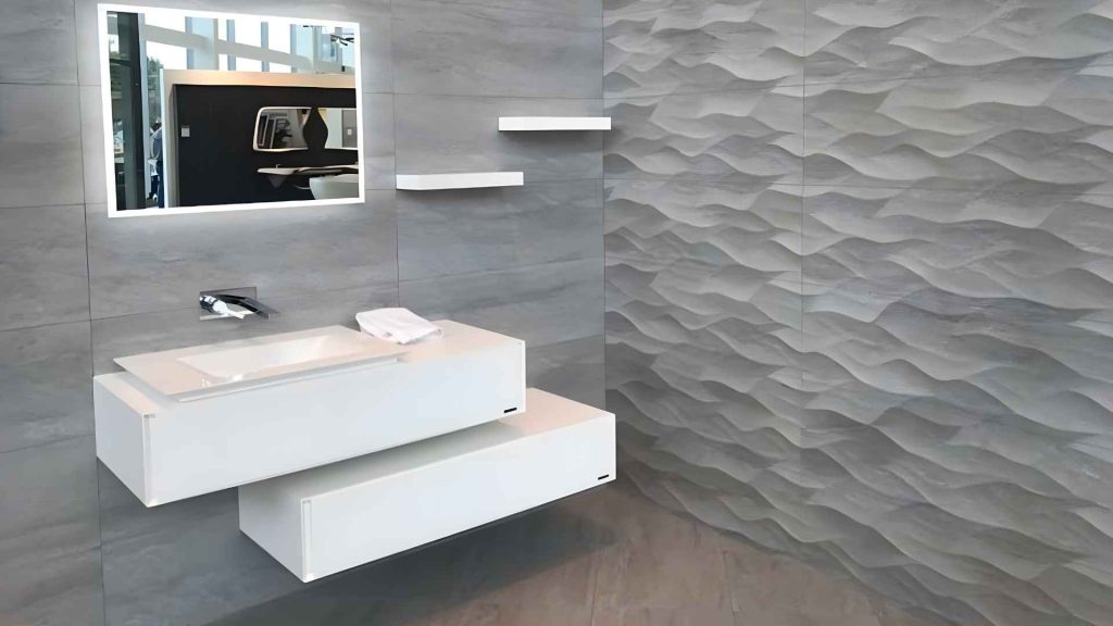 3D Bathroom Tiles Design