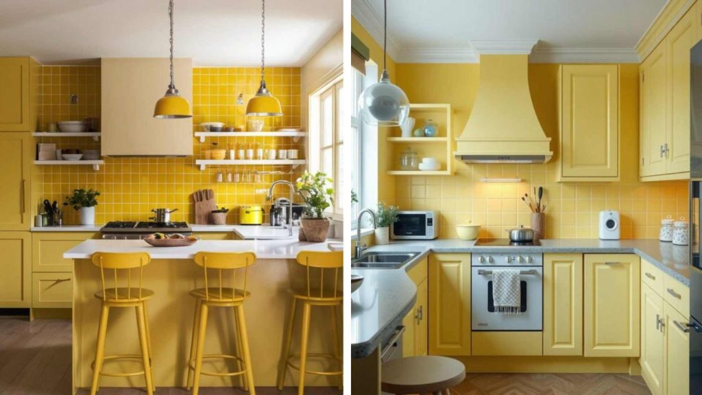 Yellow Kitchen Color as per Vastu I Opalspace