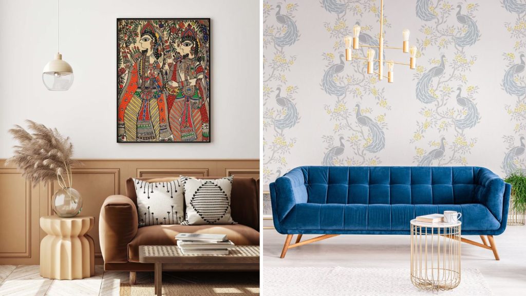 Decorative Motifs for Indian Wall Design