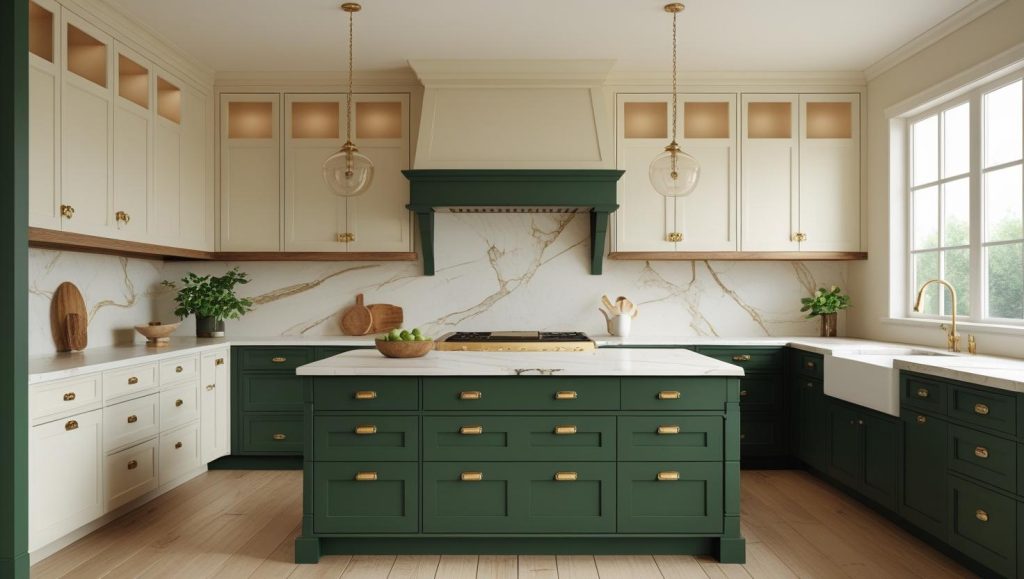 Off-White Kitchen Color Scheme