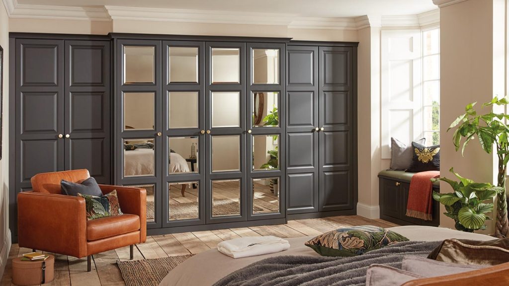 Mirrored Wardrobe Designs for Bedroom