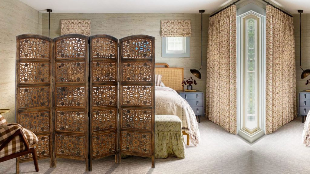 Wooden Partition Design for Home Interior