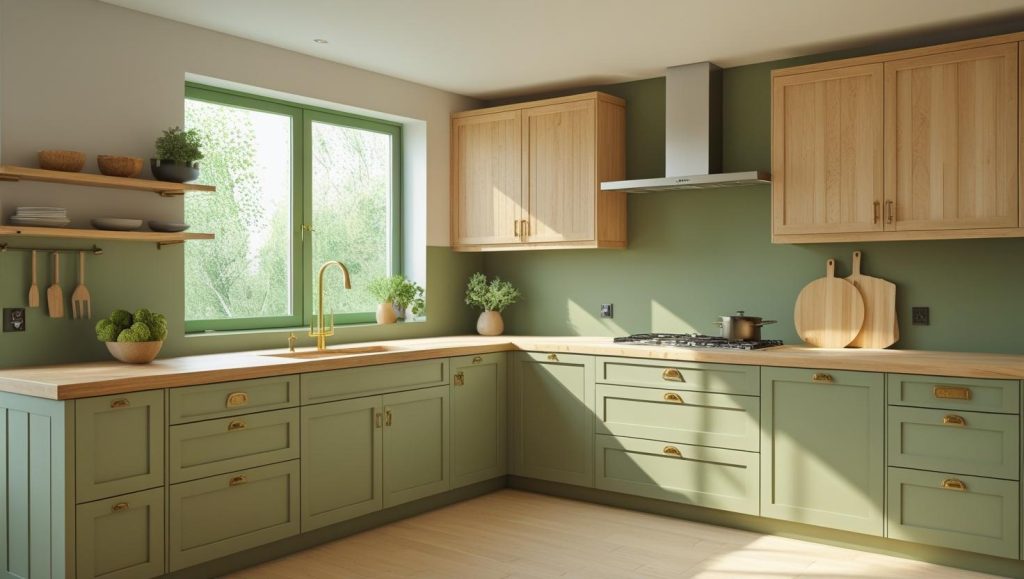 Natural Wood Kitchen Color Ideas