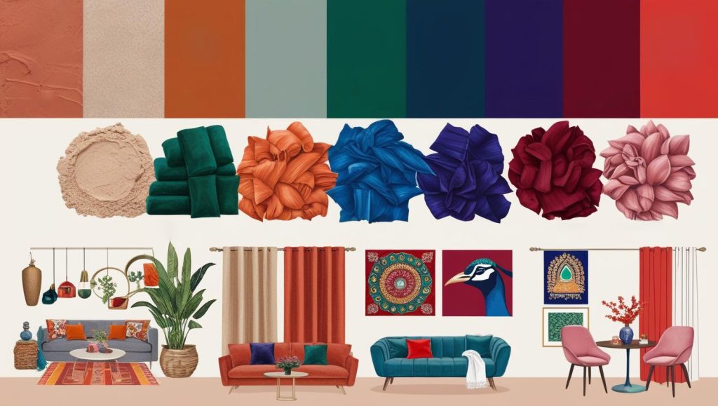 Color Palettes for Indian Interior Design