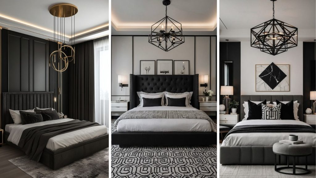 Black Bedroom Color Design