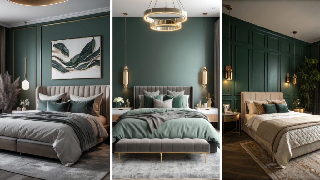 Green Bedroom Color Designs