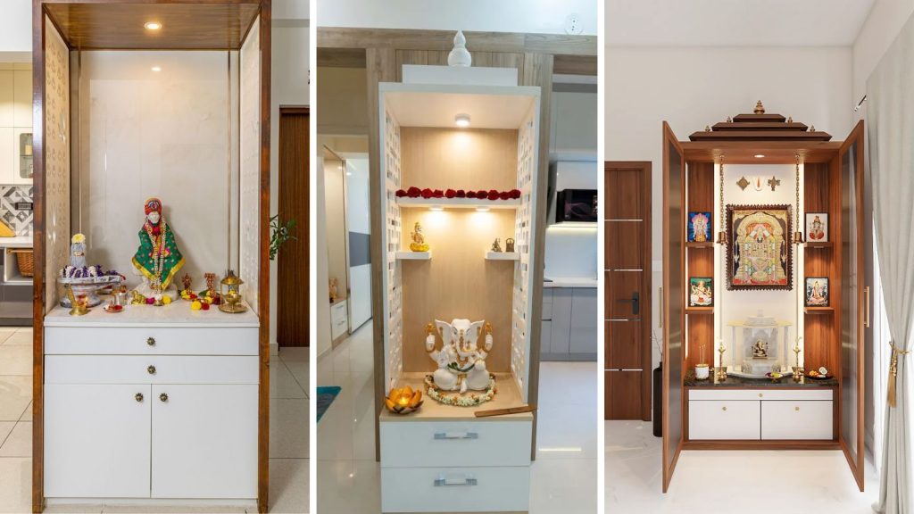 Mandir Designs for Flat