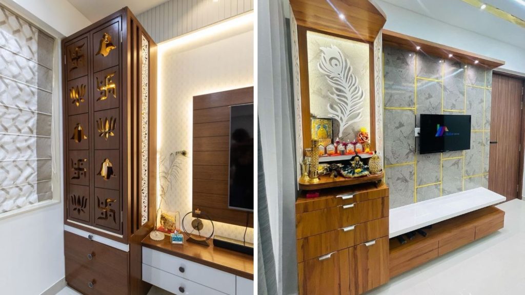 Mandir Position in Living Room