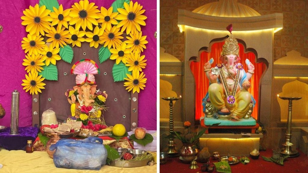 Paper Decor for Home Ganpati Ideas