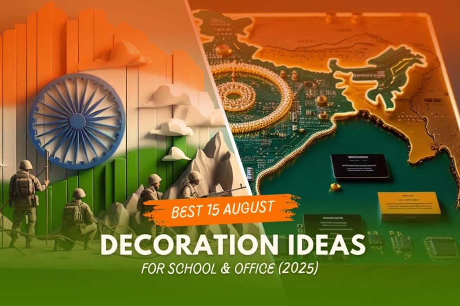 Independence Day Decoration Ideas for School & Office