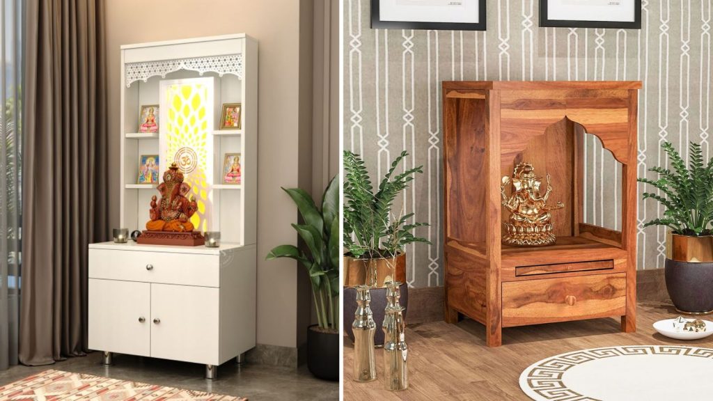 Wooden Mandir Design for Home