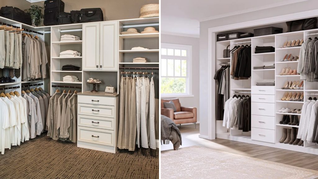 Custom Closet Wardrobe Design for Small Bedroom Design