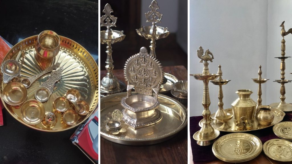 Cleaning Pooja Items for Diwali Festive - Opalspace