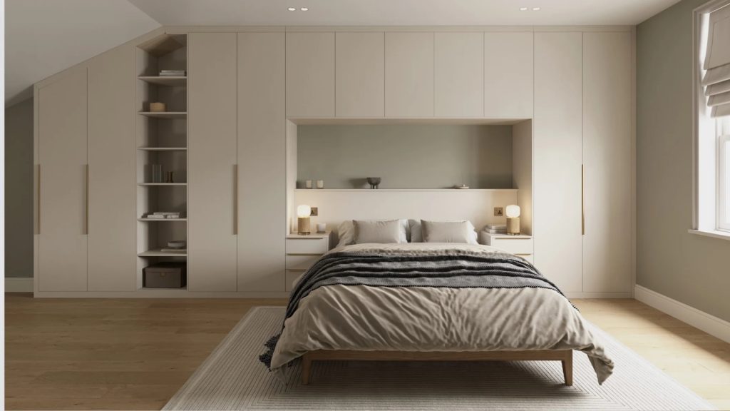 Overhead Cabinets for Bedroom Designs