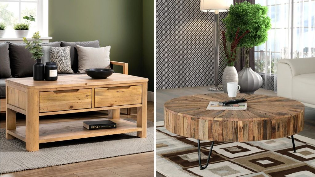 Reclaimed Wooden Coffee Table