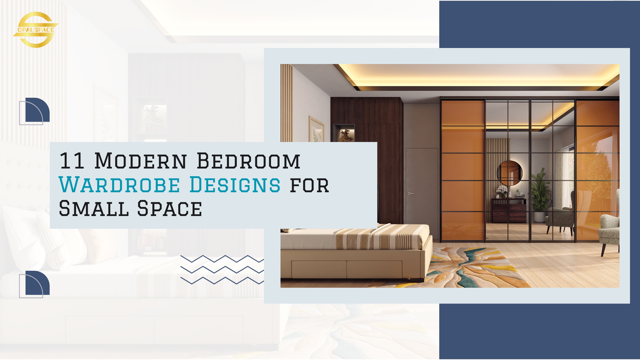 Small Bedroom wardrobe Designs Trends