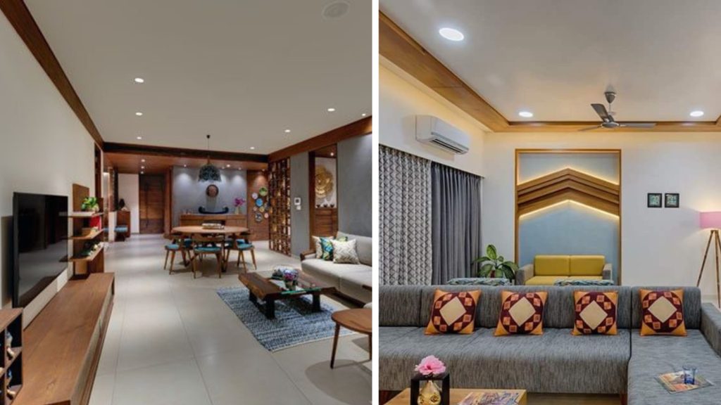 2 BHK Interior Design Flat Ideas by Opalspace