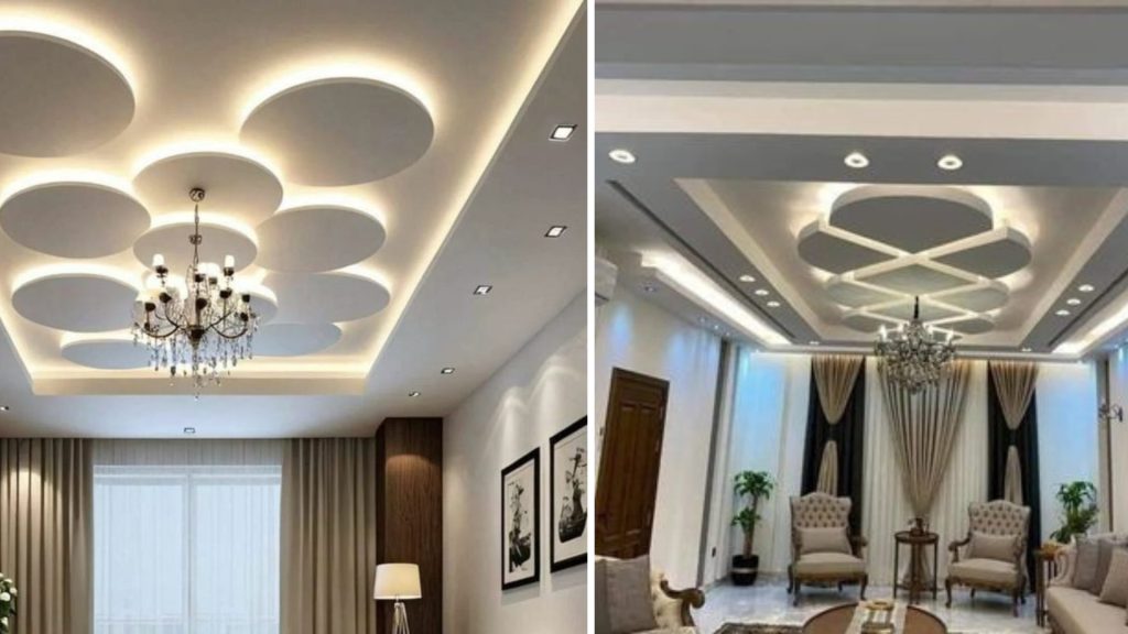 Modern false ceiling design for living room