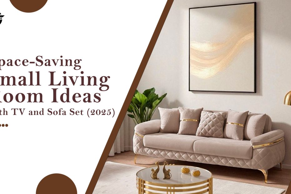 Small Living Room Ideas with TV and Sofa Set