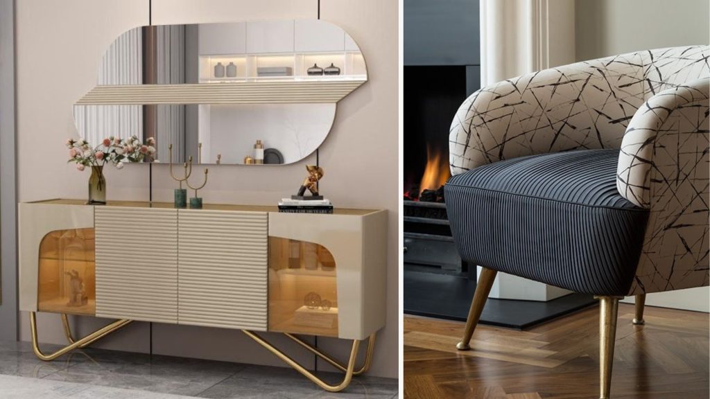 Affordable luxury interior for small apartments