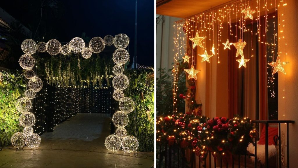 Diwali light decoration ideas for home
