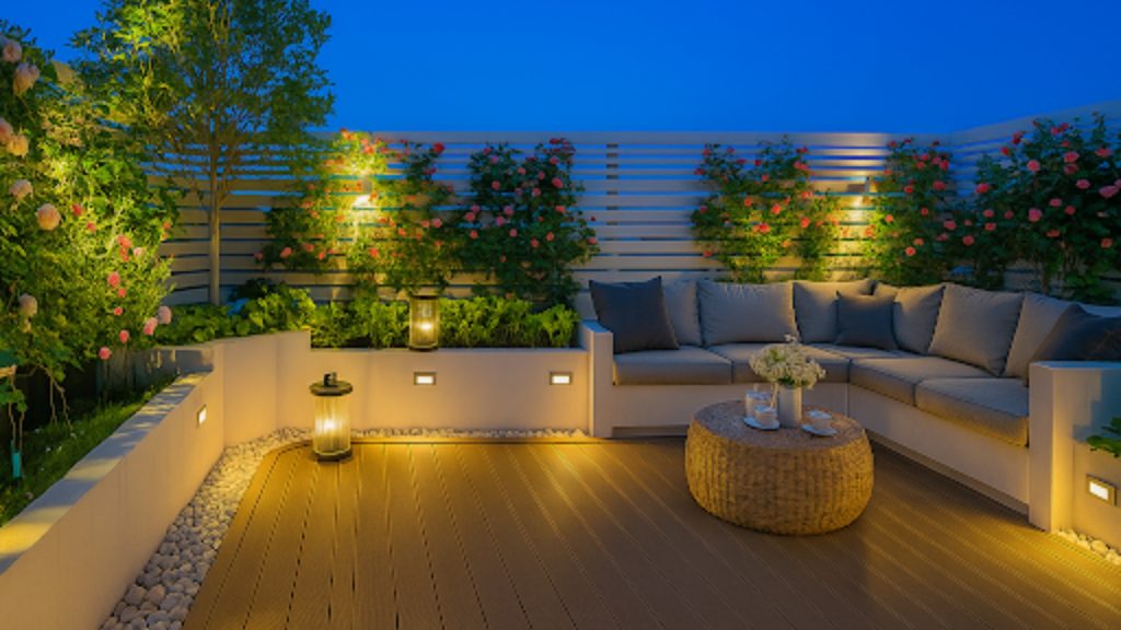 Eco-friendly rooftop terrace design