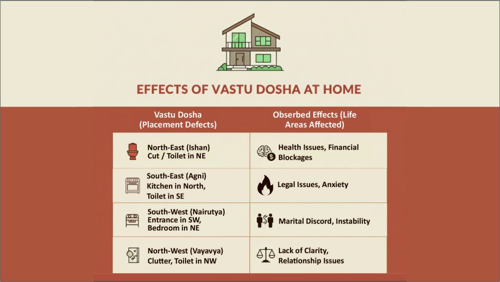Vastu dosha in house