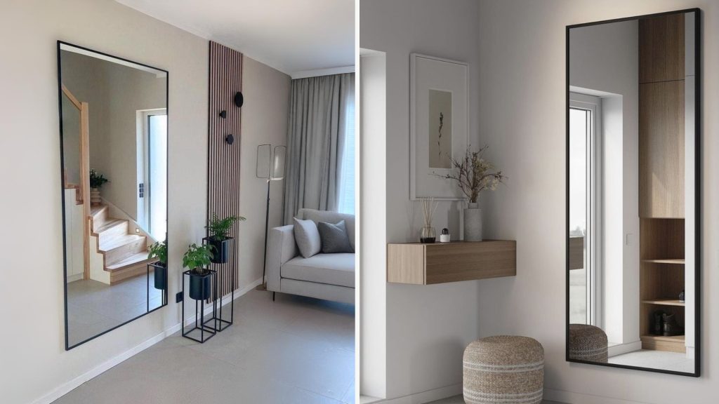 Mirror strategy for small luxury apartment