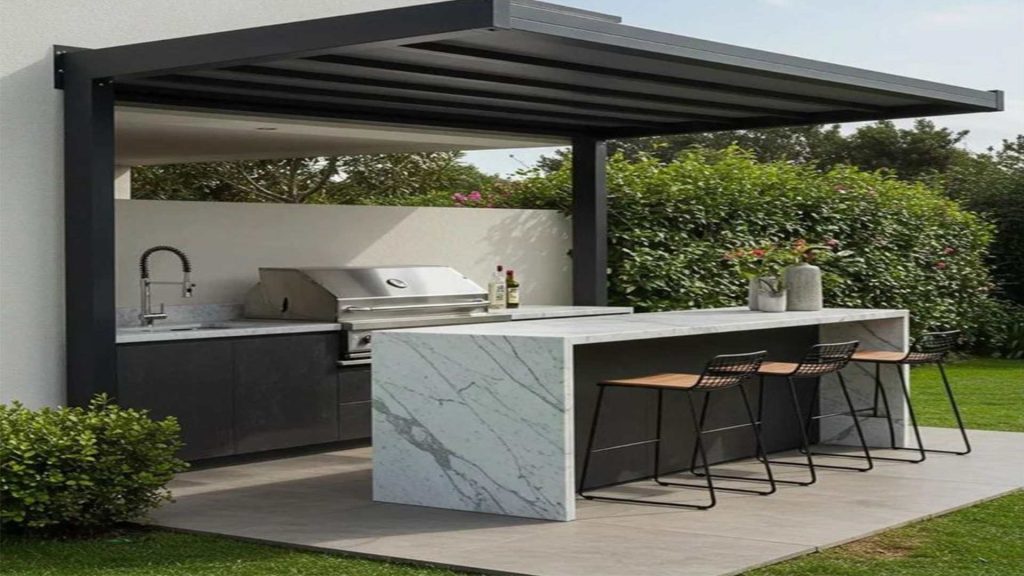 Terrace Design Idea with Cafe Vibes