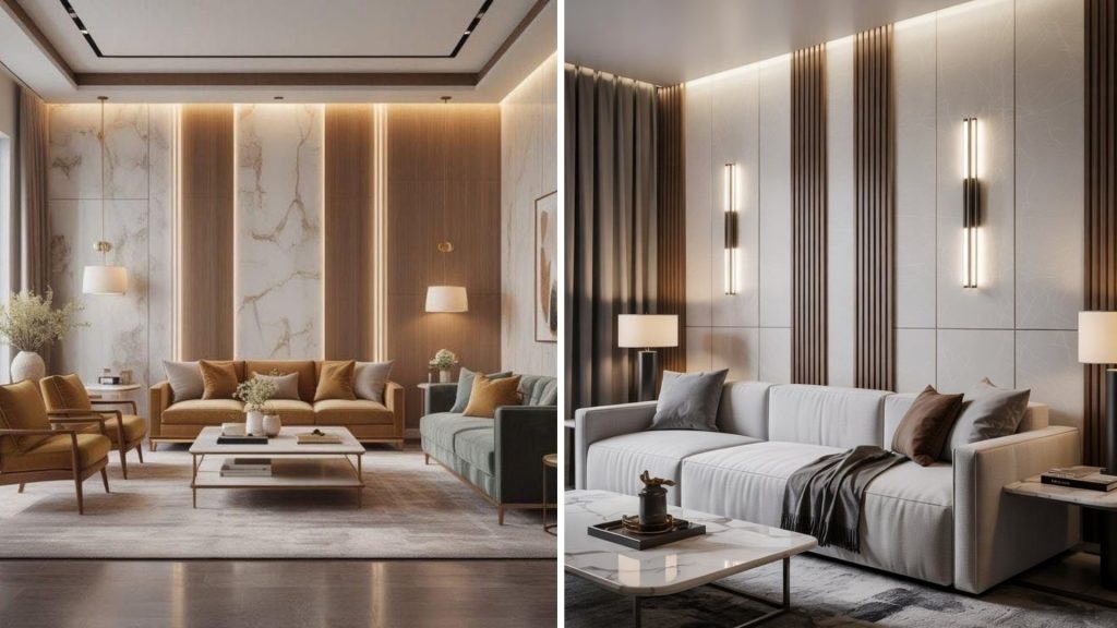 Living room wall panelling benefits