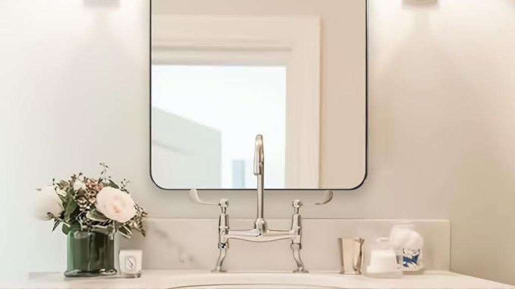 Polished Chrome use in Luxury Bathroom