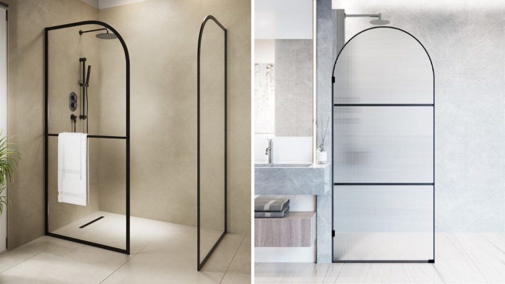 Curved Glass Partition