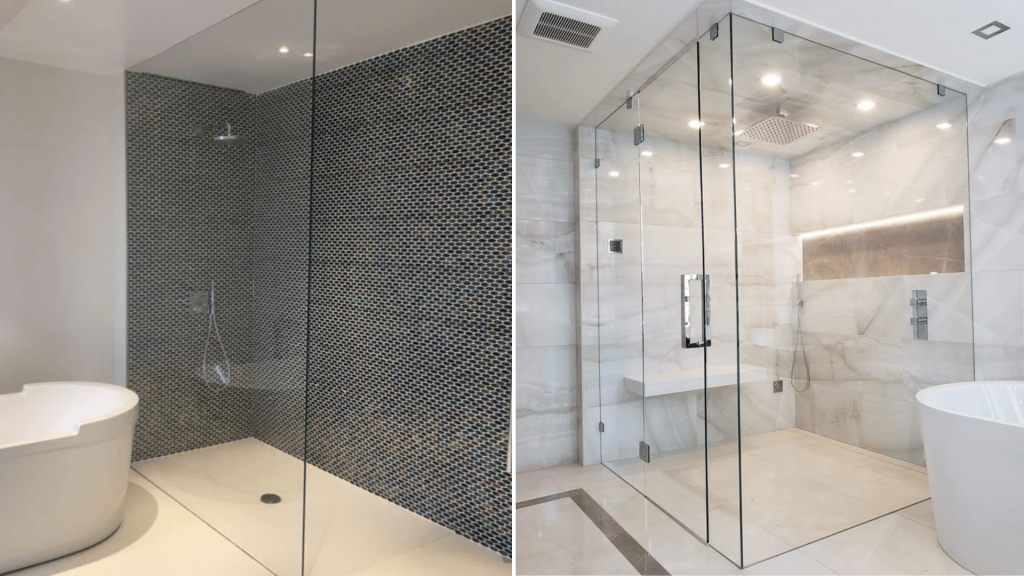 Frameless Walk-In Shower Panel