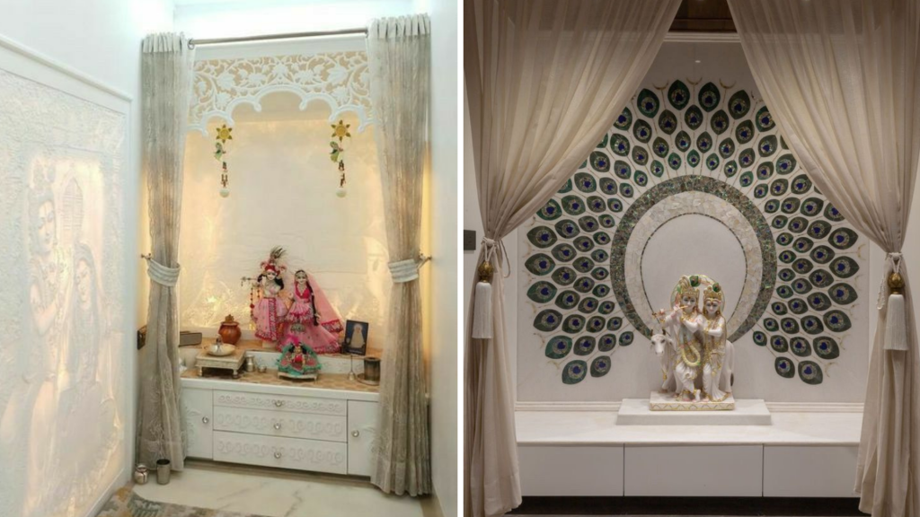 Sliding Parda Design for Mandir