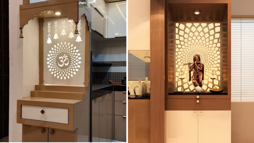 Wooden Mandir Design