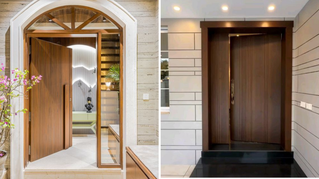 Sideways-Opening Door