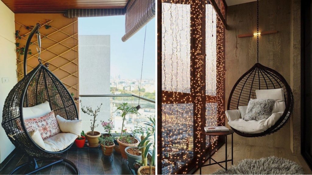 Balcony swing Style for modern home