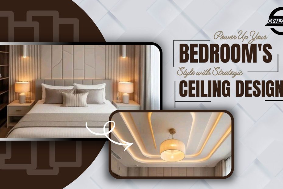 Bedroom's Style with Strategic Ceiling Designs