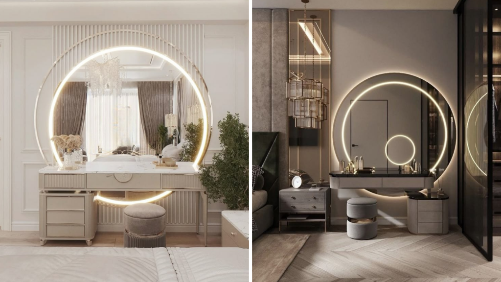 Intelligent Lighting in Smart Dressing Table