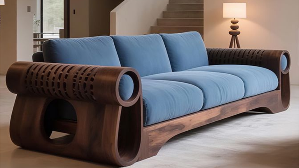 Modern Wooden Sofa Designs