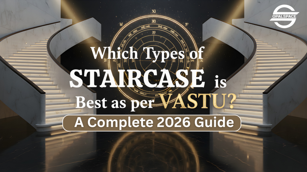 Staircase is best as per Vastu