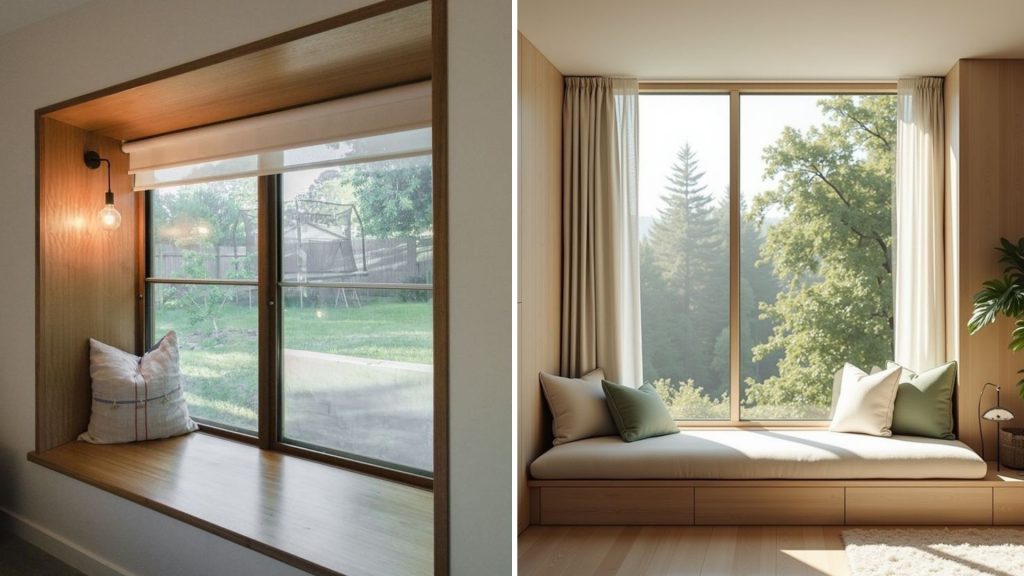 Bay window design for modern homes