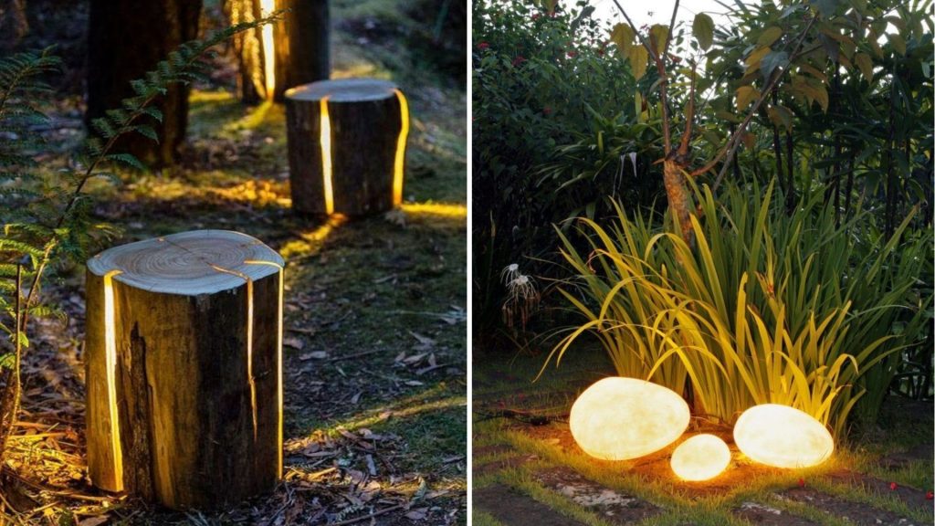 Front Biophilic Outdoor Lighting for Home