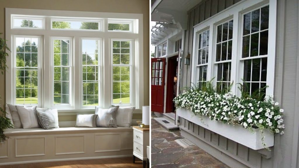 Casement window design for modern homes